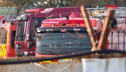 Corea del Sud, crolla torre in una centrale dismessa: 3 morti e 5 persone sotto le macerie