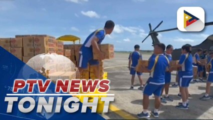 PH Navy, Visayas Command, and Cebu Provincial Government deliver aid to residents in Camotes Island