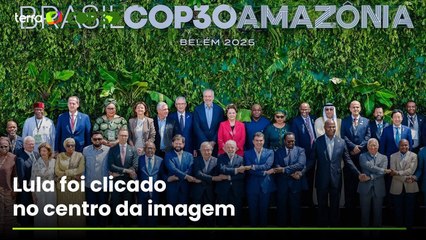 Líderes posam para ‘foto de família’ na Cúpula do Clima em Belém