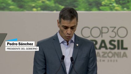 Sánchez anuncia más fondos ante el cambio climático y el riesgo de sus negacionistas