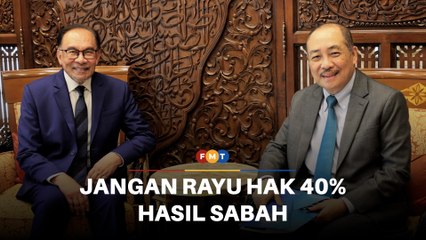 GRS gesa kerajaan tidak rayu keputusan mahkamah berkait hak 40% hasil Sabah