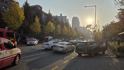 경기 안양시 비산동서 8중 추돌 사고...9명 경상 / YTN