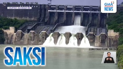 Magat Dam, nagpapakawala ng tubig bilang paghahanda sa Bagyong Uwan | Saksi