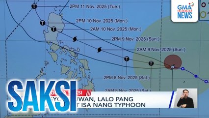 Storm surge warning, itinaas ng PAGASA sa ilang bahagi ng Bicol at Quezon | Saksi