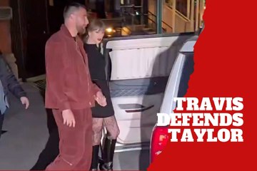 Travis Kelce’s protective move toward Taylor Swift sparks curiosity about what he told security
