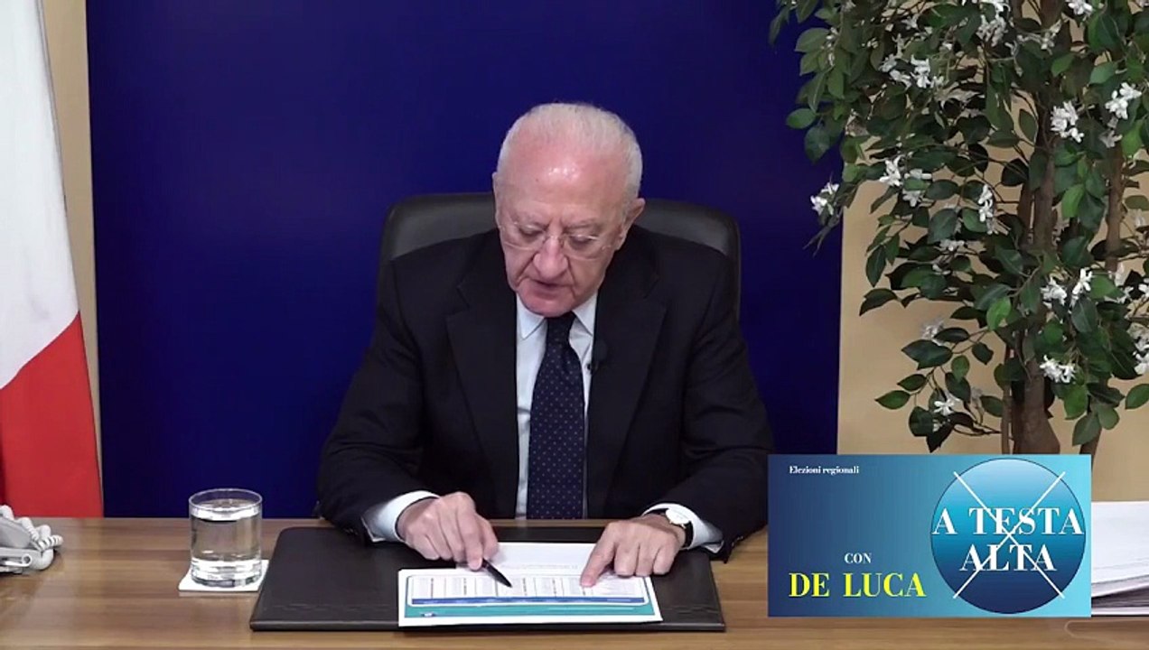 De Luca - Il punto della settimana (07.11.25)