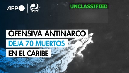 Ofensiva antinarco de EU ya deja al menos 70 muertos tras nuevo ataque en el Caribe