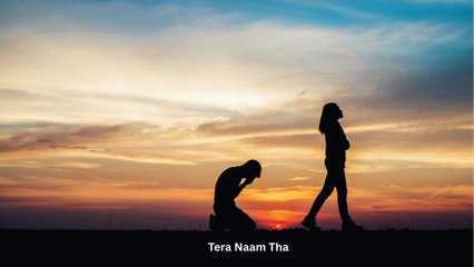 Tera Naam Tha 💔 Hindi Bewafai | Romantic Night Vibes | Hindi Love Song