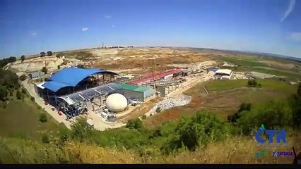 Así es a vista de dron la planta que permite reutilizar 160.000 toneladas de basura al año en Valladolid