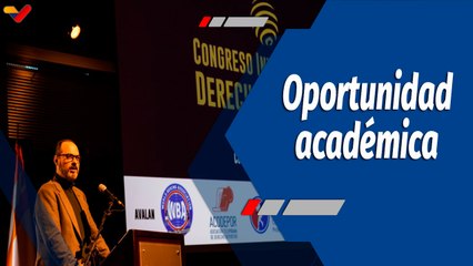Deportes VTV | Congreso Unimetano de Derecho Deportivo 2025