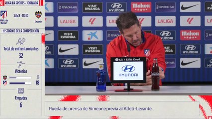 Rueda de prensa completa del Cholo Simeone |Previa al Atlético de Madrid vs  Levante