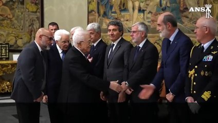 Mattarella a Abu Mazen: "Anp e' un interlocutore fondamentale"