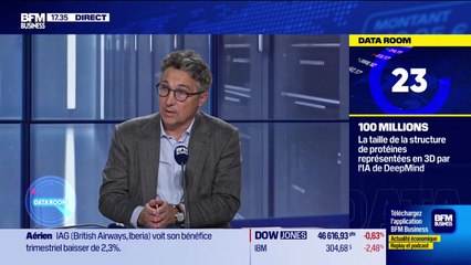 La Data Room : 100 millions = le nombre de protéines représentées en 3D par l'IA de DeepMind, qui a valu le Prix nobel de chimie à Demis Hassabis en 2024 - 07/11