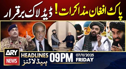 Pak Afghan Conflict - BIG News | ARY News 9 PM Headlines | 7th Nov 2025