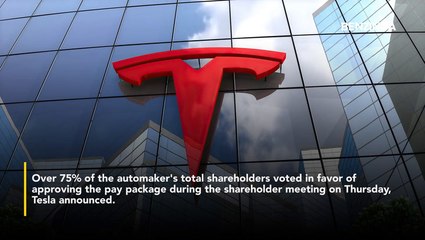 Elon Musk's Trillion-Dollar Pay Package Approved By Tesla Shareholders Amid AI, Robotics Push