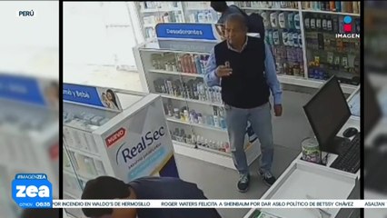 Cuatro abuelitos son captados robando productos dermatológicos
