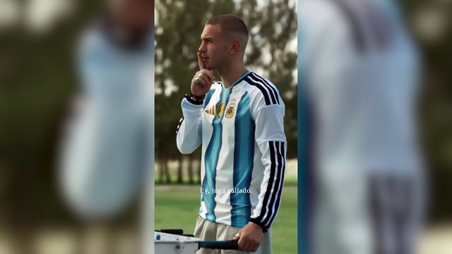 Adidas publicó un nuevo spot de la camiseta de Argentina para el Mundial 2026