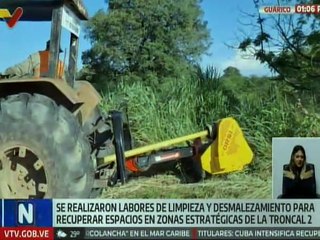 Guárico | Gobierno regional realiza labores de desmalezamiento y asfaltado en Troncal 2