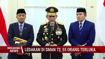 Terbaru! Terduga Pelaku Ledakan di SMAN 72 Jakarta Sudah Diamankan, Ini Pernyataan Kapolri