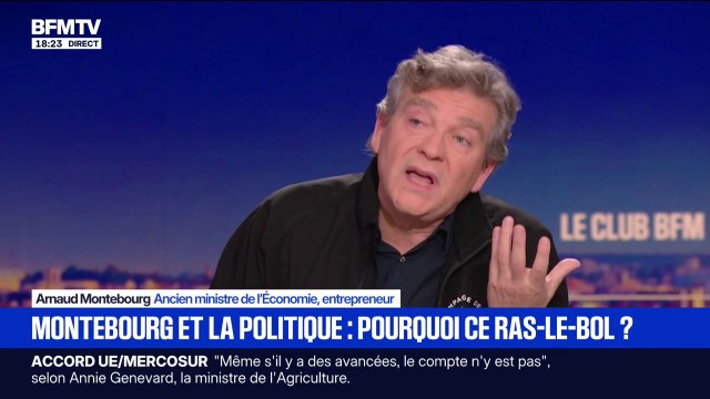 Crise politique: Les institutions sont très abîmées , affirme Arnaud Montebourg, ancien ministre de l'Économie