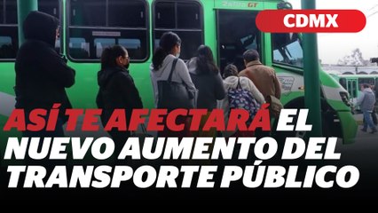 Aumenta el transporte público en CDMX: los nuevos compromisos de los choferes | Reporte Indigo