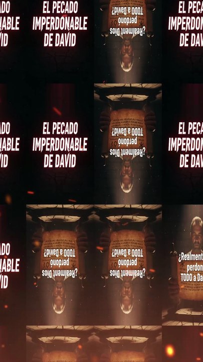 "EL PECADO IMPERDONABLE DE DAVID"
