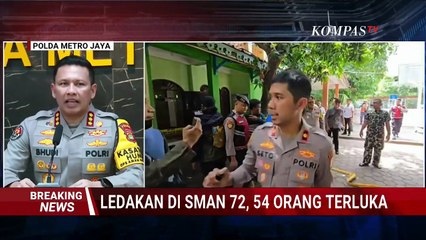 BREAKING NEWS! Polda Metro Jaya Update Penanganan Pasca Ledakan di SMAN 72 Jakarta