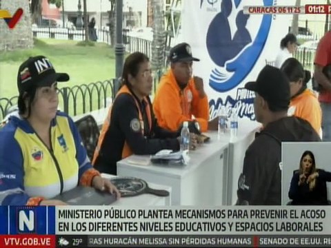 Ministerio Público brindó atención a más de 200 caraqueños mediante la jornada Justicia de Calle