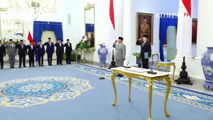 [FULL] Momen Komite Reformasi Polri Dilantik Presiden Prabowo di Istana