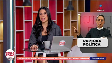 Congreso de Perú declara persona non grata a Claudia Sheinbaum | DPC con Paola Rojas