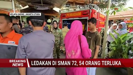 Detik-Detik Siswa SMAN 72 Selamatkan Diri Pasca Ledakan, Siswa Saling Tolong Teman yang Terluka