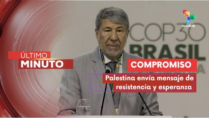 Palestina pide alto al asedio israelí en la cumbre de líderes de la COP30