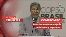 Palestina pide alto al asedio israelí en la cumbre de líderes de la COP30
