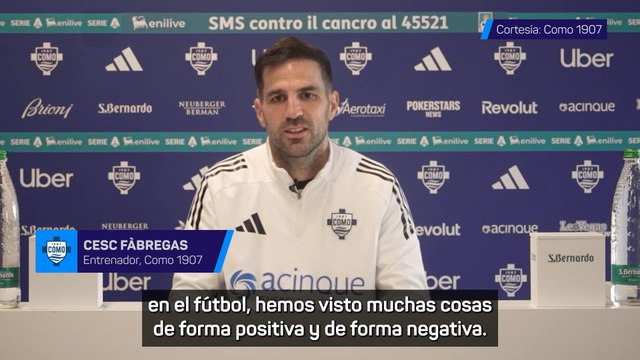 Cesc elogia a Morata en el Como: Estoy muy contento con él