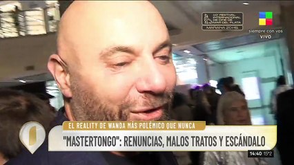 La incómoda reacción de Germán Martitegui cuando le preguntaron por la renuncia de Valentina Cervantes a MasterChef Celebrity