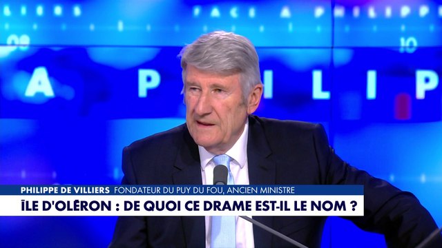 Philippe de Villiers : «C'est un scandale»
