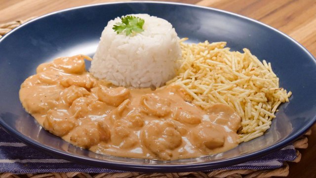 Estrogonofe de Camarão - ED