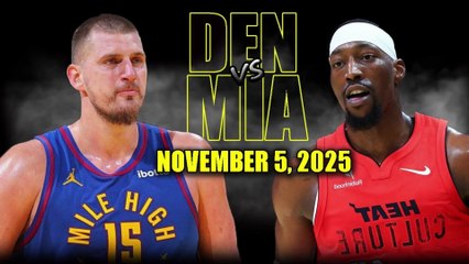 NBA-Denver Nuggets vs Miami Heat Full Game Highlights
