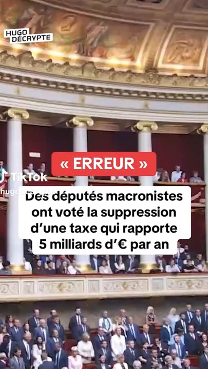 Petite bourde à l’Assemblée : 10 députés ont voté par erreur “pour” la suppression d’une taxe ! 💸 Résultat ? Un moment de confusion totale avant qu’ils ne réalisent leur erreur 😅