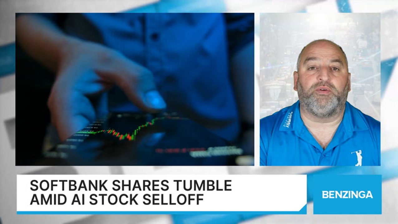 SoftBank Shares Tumble Amid AI Stock Selloff