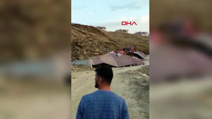 Kahramanmaraş'ta heyelan felaketi! 10 ev toprak altında kaldı