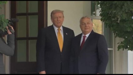 Trump riceve Orban: "L'Europa dovrebbe rispettare questo leader"