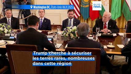 Donald Trump renforce son partenariat avec cinq pays d'Asie centrale