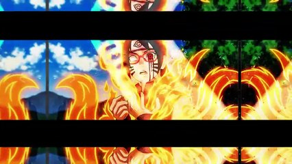 Sarada en mode Kurama divin - Boruto Naruto