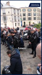 Les motards escortent sainte Thérèse au Congrès Mission !