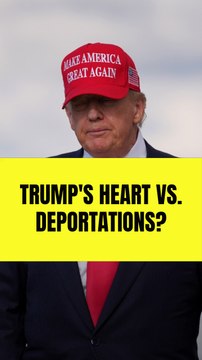 President Donald Trump Insists He Has a 'Bigger Heart Than Anybody' Despite Promoting Mass Deportations