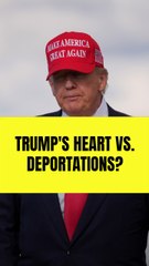 President Donald Trump Insists He Has a 'Bigger Heart Than Anybody' Despite Promoting Mass Deportations
