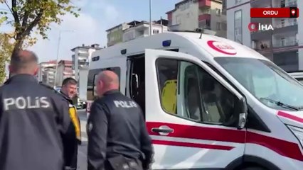 Ordu'da dolmuş ciple çarpıştı