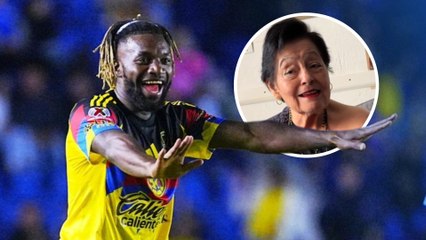 Allan Saint-Maximin tienen hermoso gesto con abuelita aficionada a América