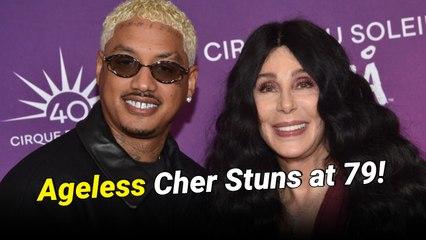 Cher, 79, Dazzles With 39-Year-Old Boyfriend at Swarovski Event in Sheer Top and Fur Jacket